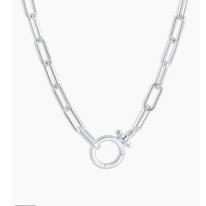 Parker Necklace - silver plated